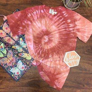 Soft Cotton Tie-Dye Tee-Shirt